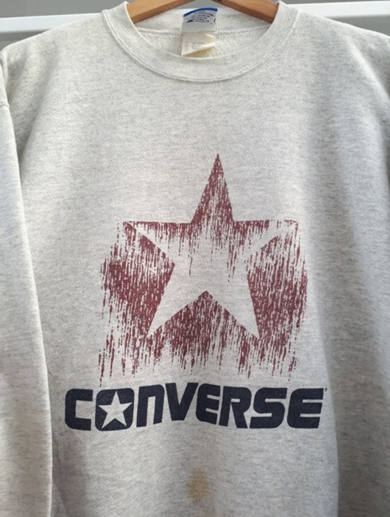 Converse × Vintage Vintage 80s 90s Converse Logo Sweatshirt Size US L / EU 52-54 / 3 - 2 Thumbnail