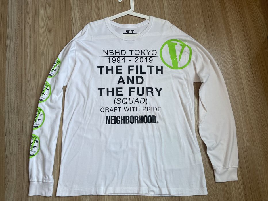 Neighborhood NEIGHBORHOOD X VLONE L/S Tee | Grailed