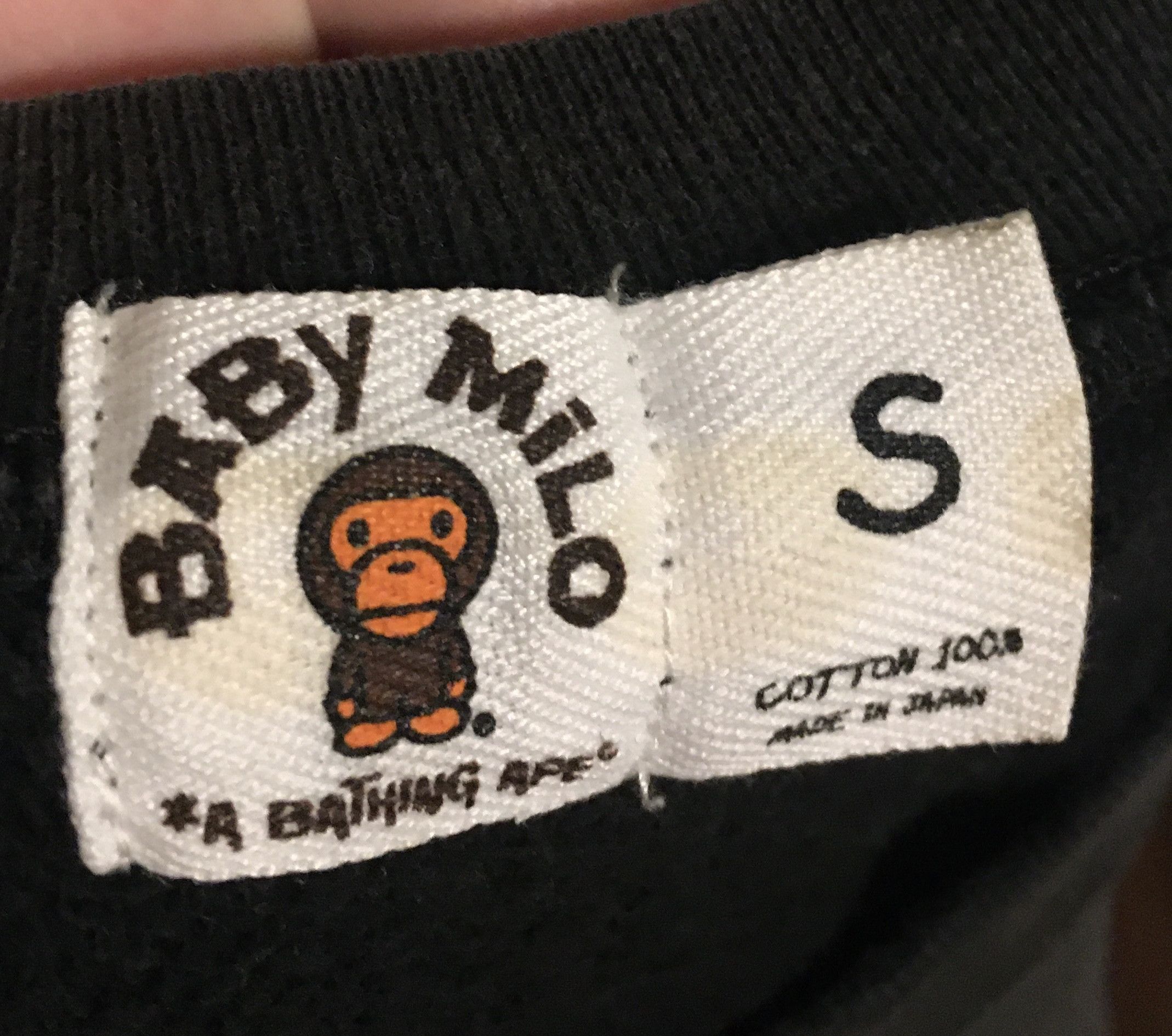 Bape Bape Baby Milo crew neck sweatshirt Size US M / EU 48-50 / 2 - 5 Thumbnail