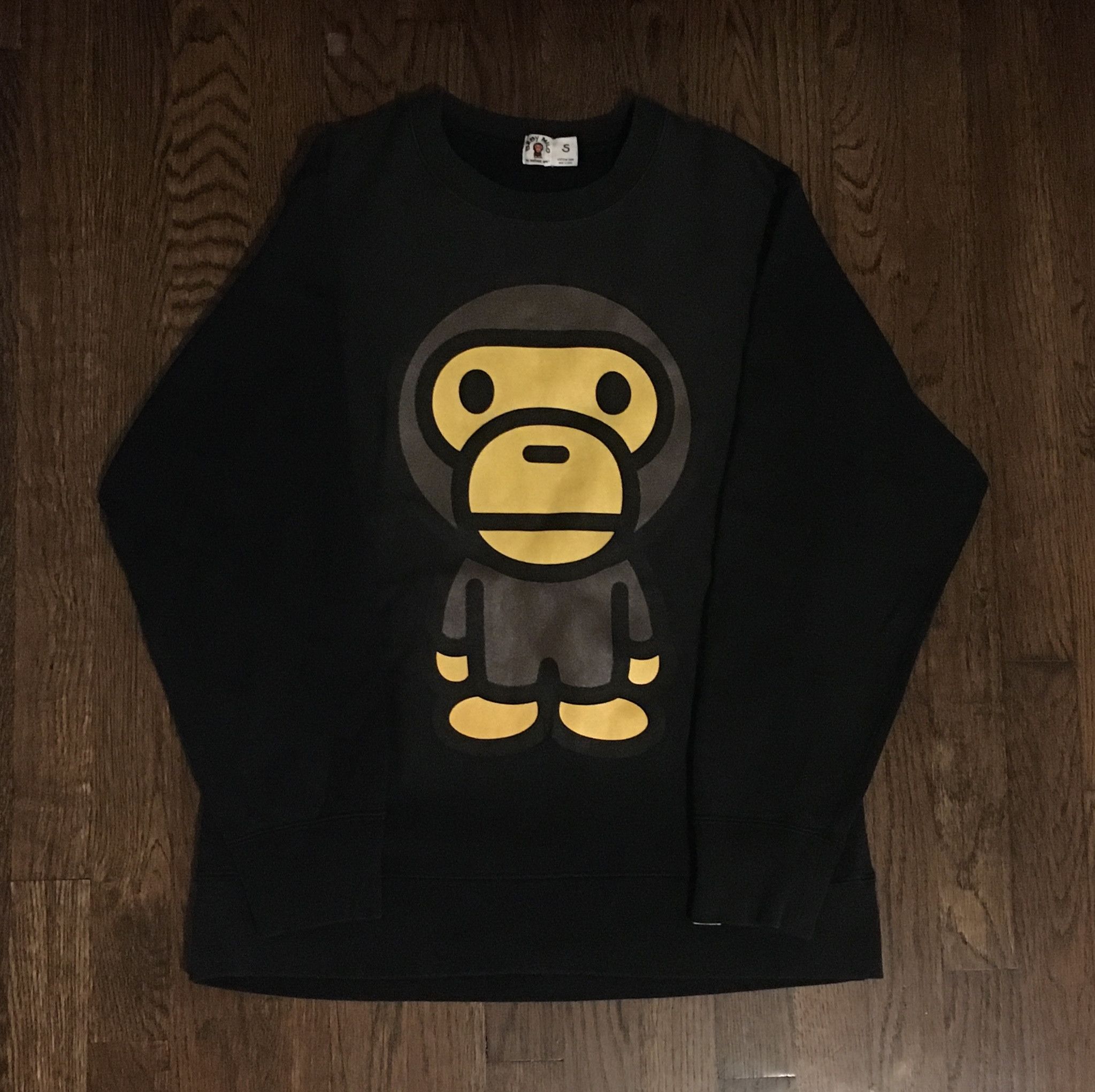 Bape Bape Baby Milo crew neck sweatshirt Size US M / EU 48-50 / 2 - 1 Thumbnail