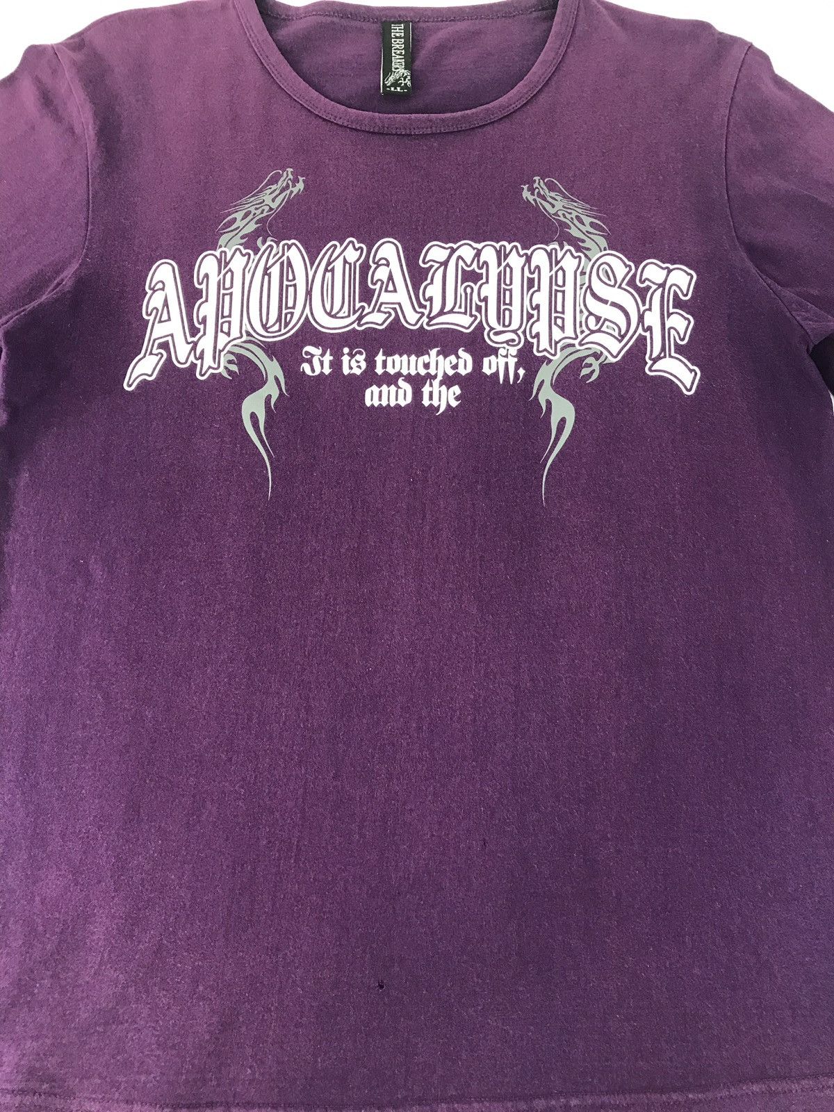 Japanese Brand T.Shirt Long Sleeve The Breakers Logo Dragon Style Size US M / EU 48-50 / 2 - 3 Thumbnail
