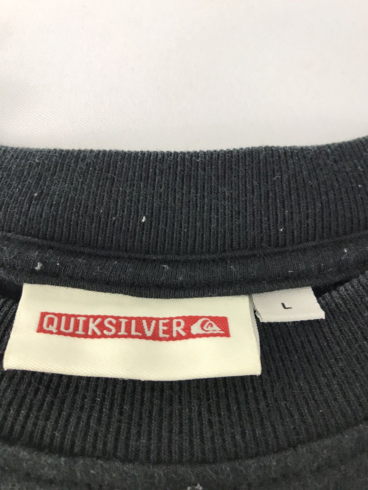 Quicksilver Quiksilver Long Sleeve Big Logo Design Size US L / EU 52-54 / 3 - 6 Thumbnail