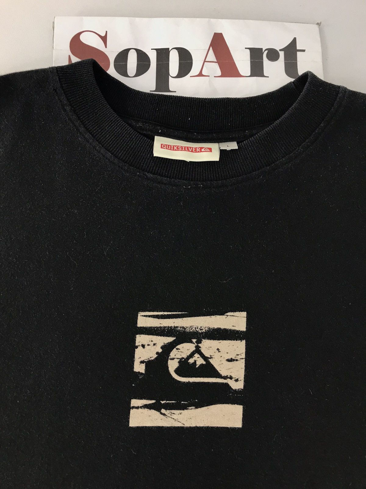 Quicksilver Quiksilver Long Sleeve Big Logo Design Size US L / EU 52-54 / 3 - 4 Thumbnail