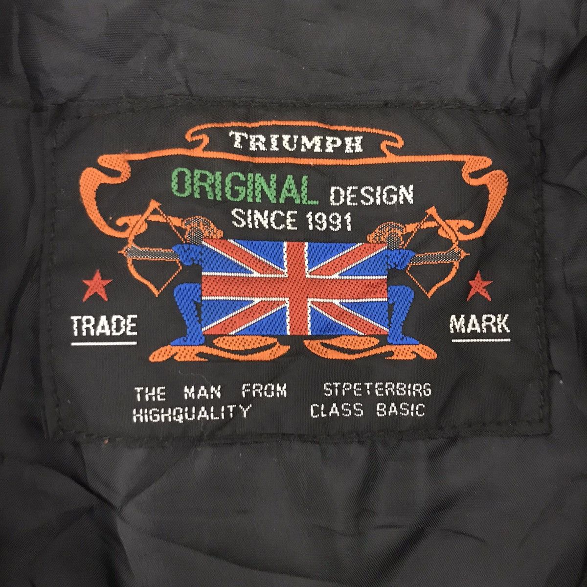 Vintage THRIUMPH Motorcycle Bike Original Design Tactical Fishing Size US M / EU 48-50 / 2 - 4 Thumbnail