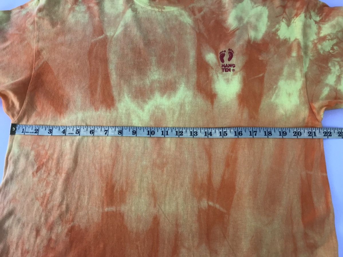 Hang Ten × Liquid Blue × Vintage Vintage Hang Ten Big Logo Beck Tye Dye Tee Size US L / EU 52-54 / 3 - 7 Thumbnail