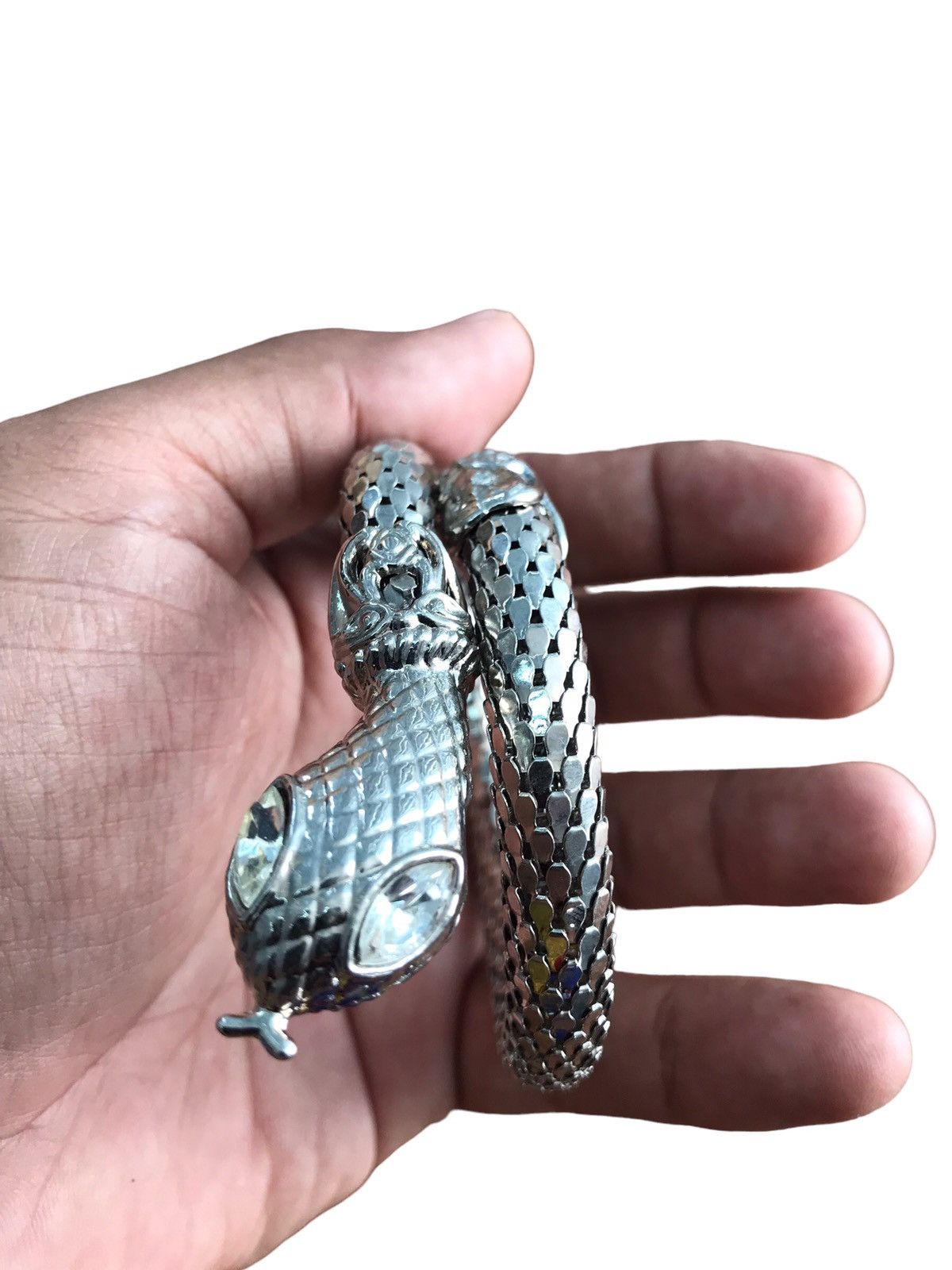 Other Coil Snake Brushed Silver Bracelet Size ONE SIZE - 7 Thumbnail