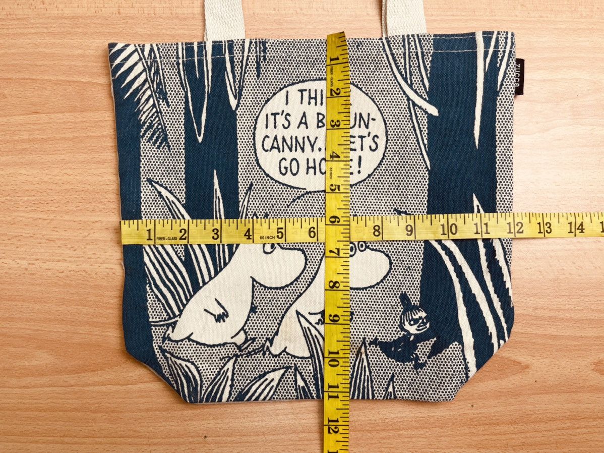 CABANE de ZUCCa × Japanese Brand Cabane de Zucca X Moomin Tote Bag T2 Size ONE SIZE - 13 Thumbnail