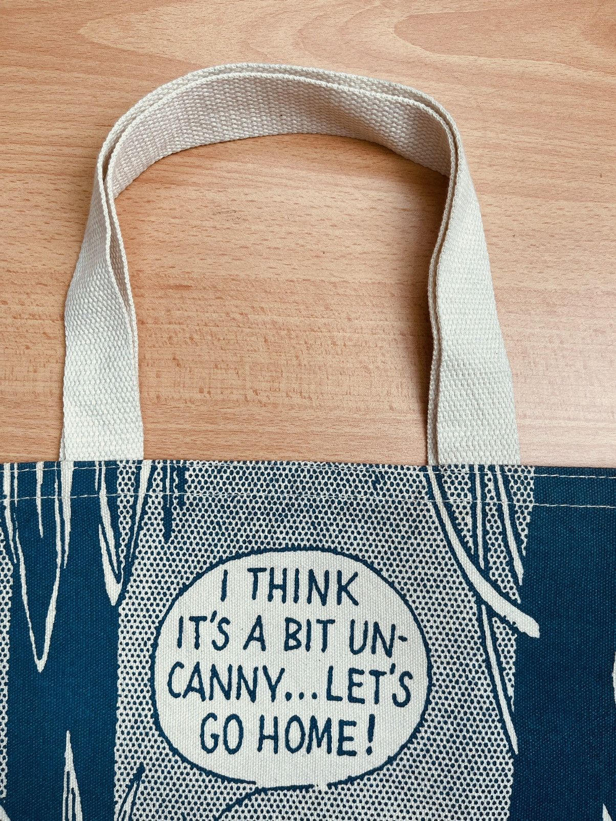 CABANE de ZUCCa × Japanese Brand Cabane de Zucca X Moomin Tote Bag T2 Size ONE SIZE - 8 Thumbnail