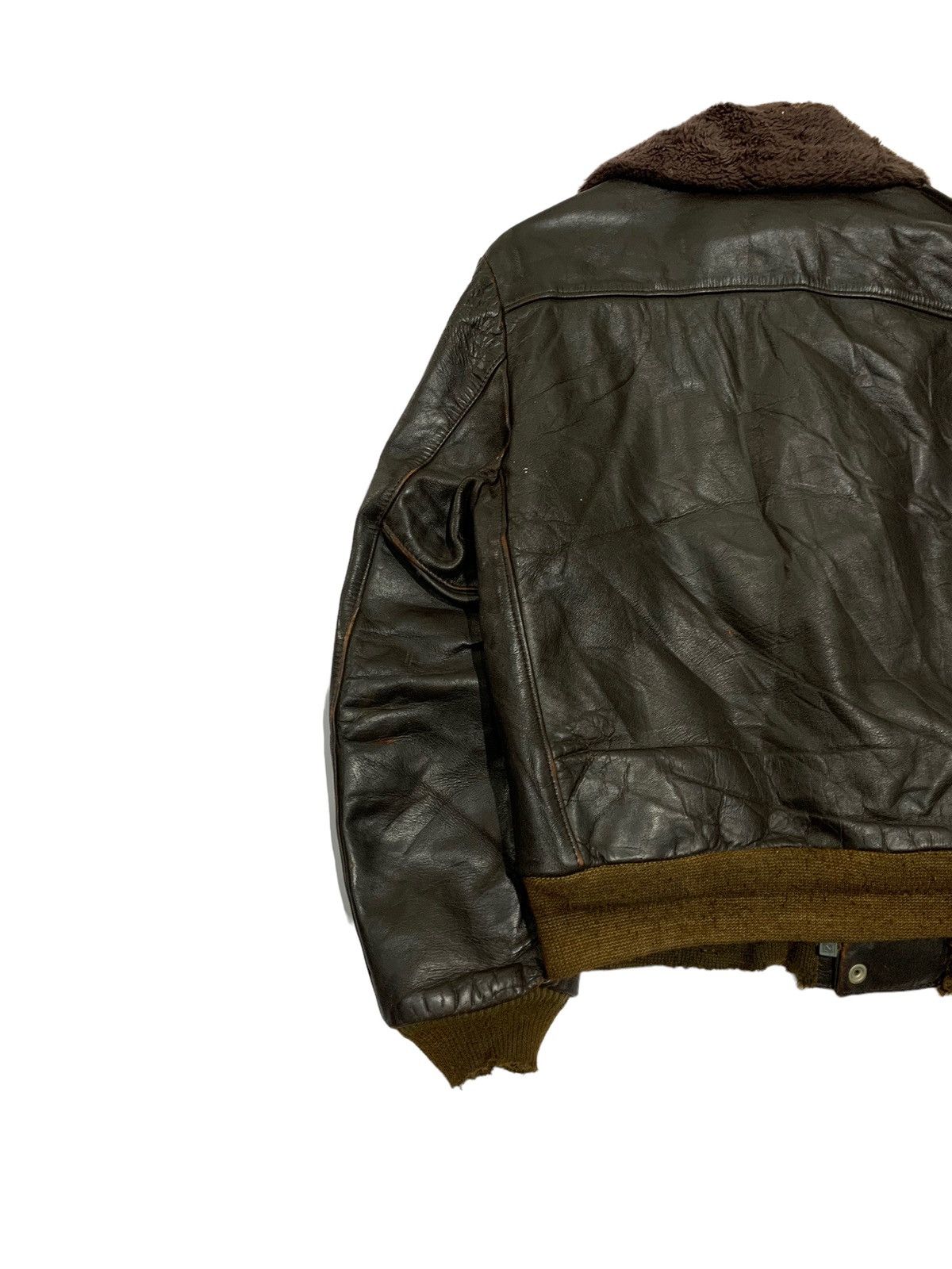 Genuine Leather 🔥VTG 50s SEARS TYPE A-2 LEATHER JACKETS Size US S / EU 44-46 / 1 - 7 Thumbnail