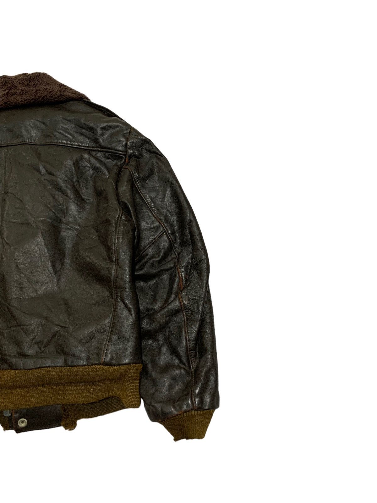 Genuine Leather 🔥VTG 50s SEARS TYPE A-2 LEATHER JACKETS Size US S / EU 44-46 / 1 - 9 Thumbnail