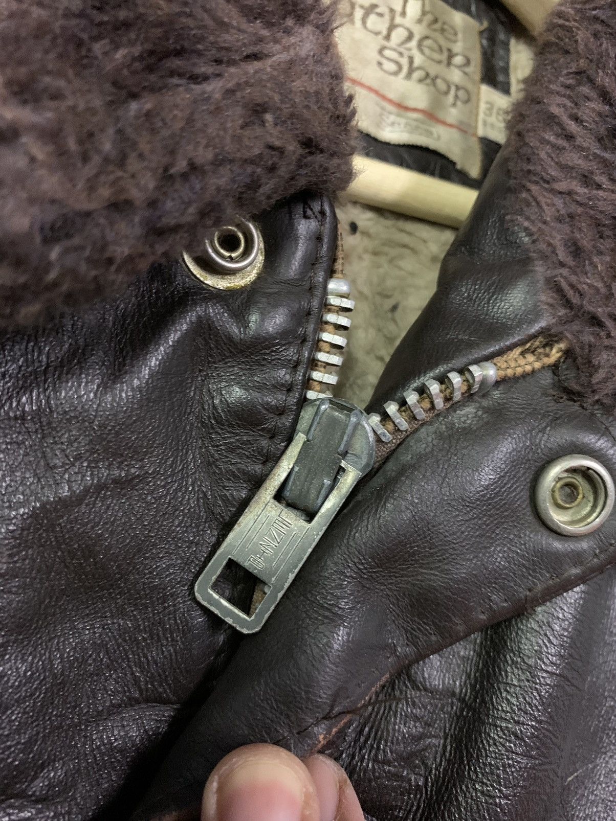 Genuine Leather 🔥VTG 50s SEARS TYPE A-2 LEATHER JACKETS Size US S / EU 44-46 / 1 - 8 Thumbnail