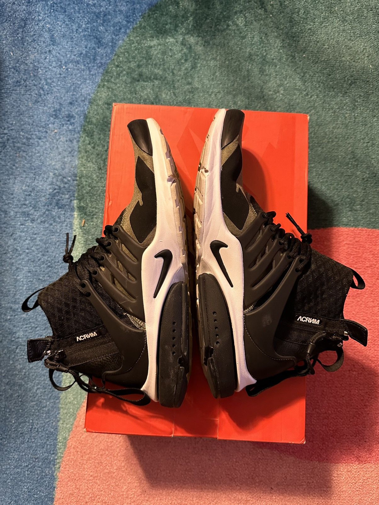 Acronym × Nike Nike Air Presto Acronym Olive Size US 12 / EU 45 - 4 Thumbnail
