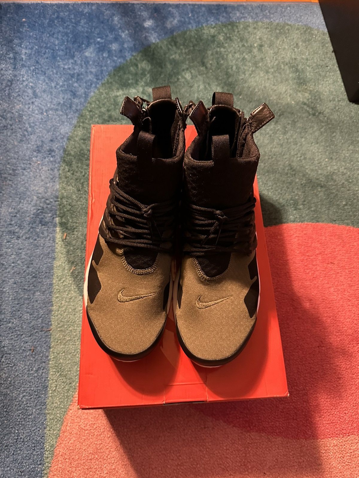 Acronym × Nike Nike Air Presto Acronym Olive Size US 12 / EU 45 - 2 Thumbnail