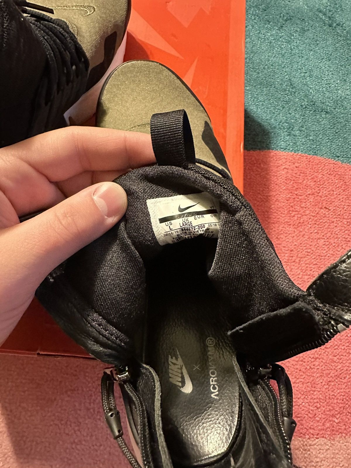 Acronym × Nike Nike Air Presto Acronym Olive Size US 12 / EU 45 - 6 Thumbnail