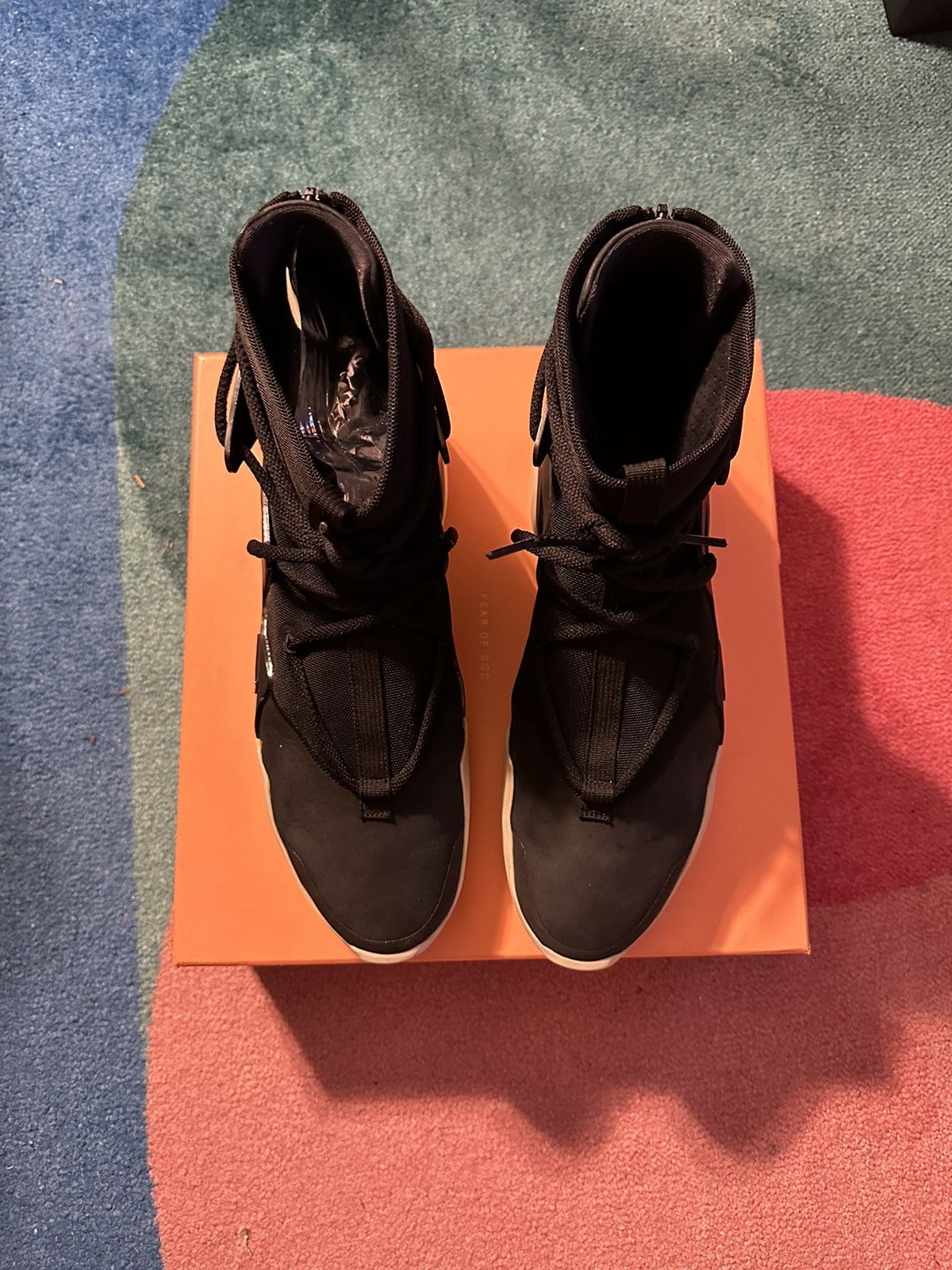 Fear of God × Nike Nike Air Fear of God 1 Black Size US 11.5 / EU 44-45 - 2 Thumbnail
