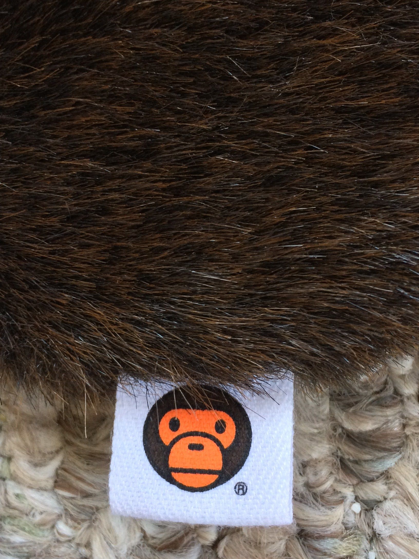 Bape OG Baby Milo Furry Pouch Size ONE SIZE - 3 Thumbnail