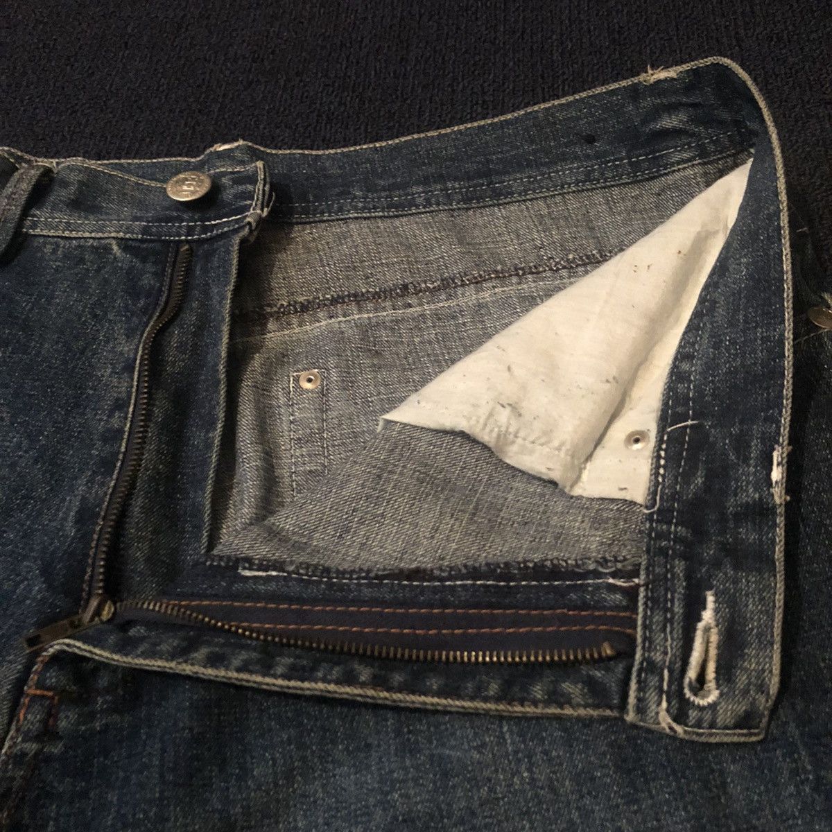 Makaveli Vintage 90s Makaveli Tupac 2Pac Baggy Rap Denim Jeans 38x34 Size US 38 / EU 54 - 10 Thumbnail