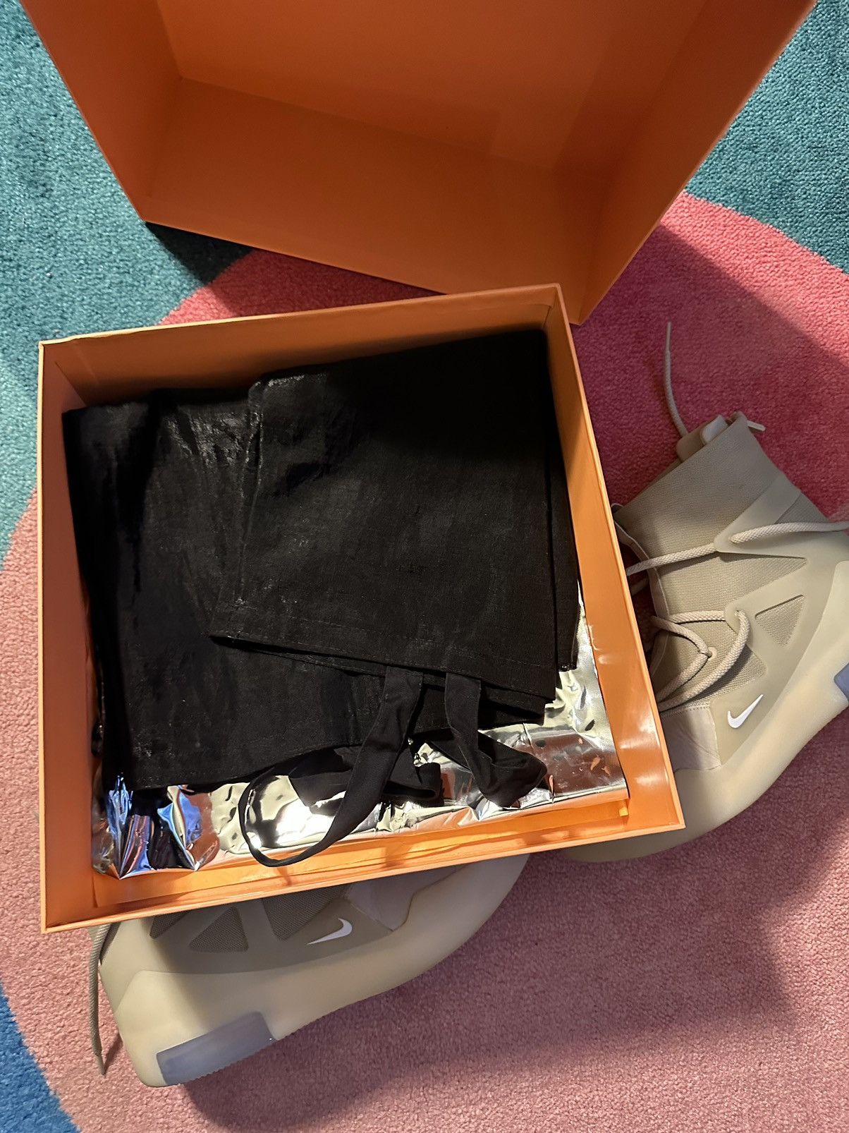 Fear of God × Nike Nike Air Fear of God 1 Oatmeal Size US 11.5 / EU 44-45 - 8 Thumbnail