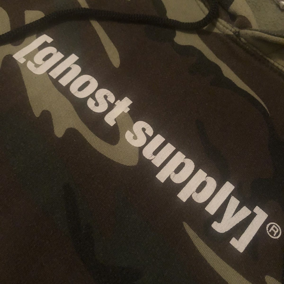 Ghost Supply Vintage Ghost Supply Basic Logo Camo Print Pullover Hoodie Size US L / EU 52-54 / 3 - 3 Thumbnail