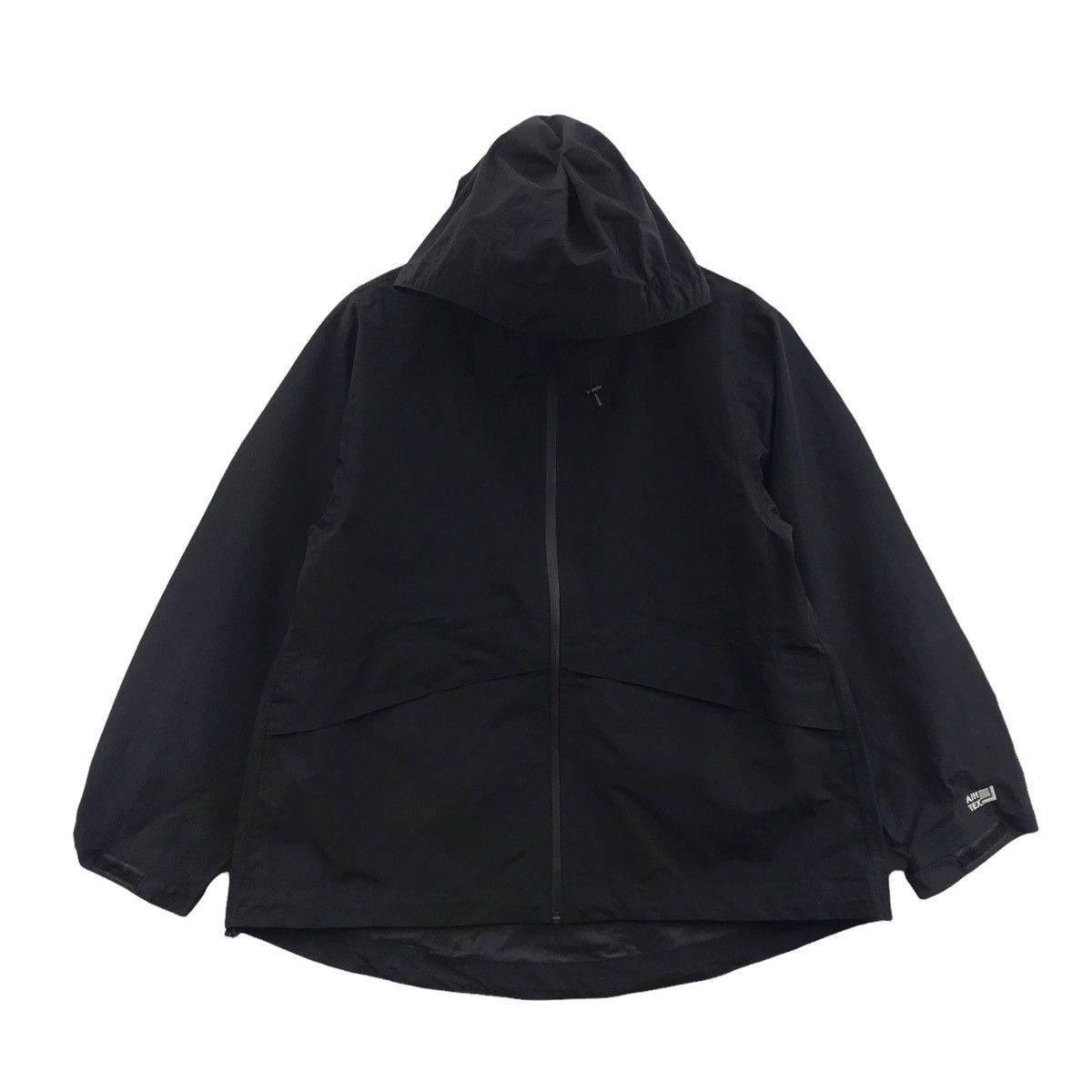 Vintage AMERICAN HOLIC A/H Tec Active Wear Black Hooded Light Jacket Size US L / EU 52-54 / 3 - 1 Thumbnail
