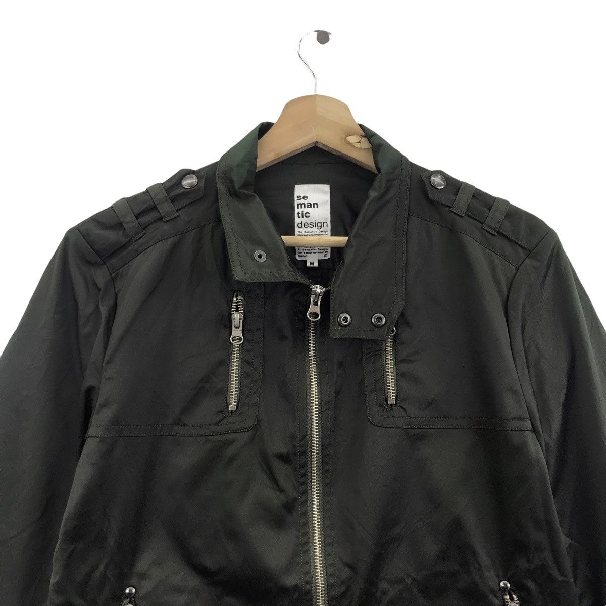 Japanese Brand SEMANTIC DESIGN Japanese Brand Punk Jacket Motorcycle Bike Size US M / EU 48-50 / 2 - 2 Thumbnail