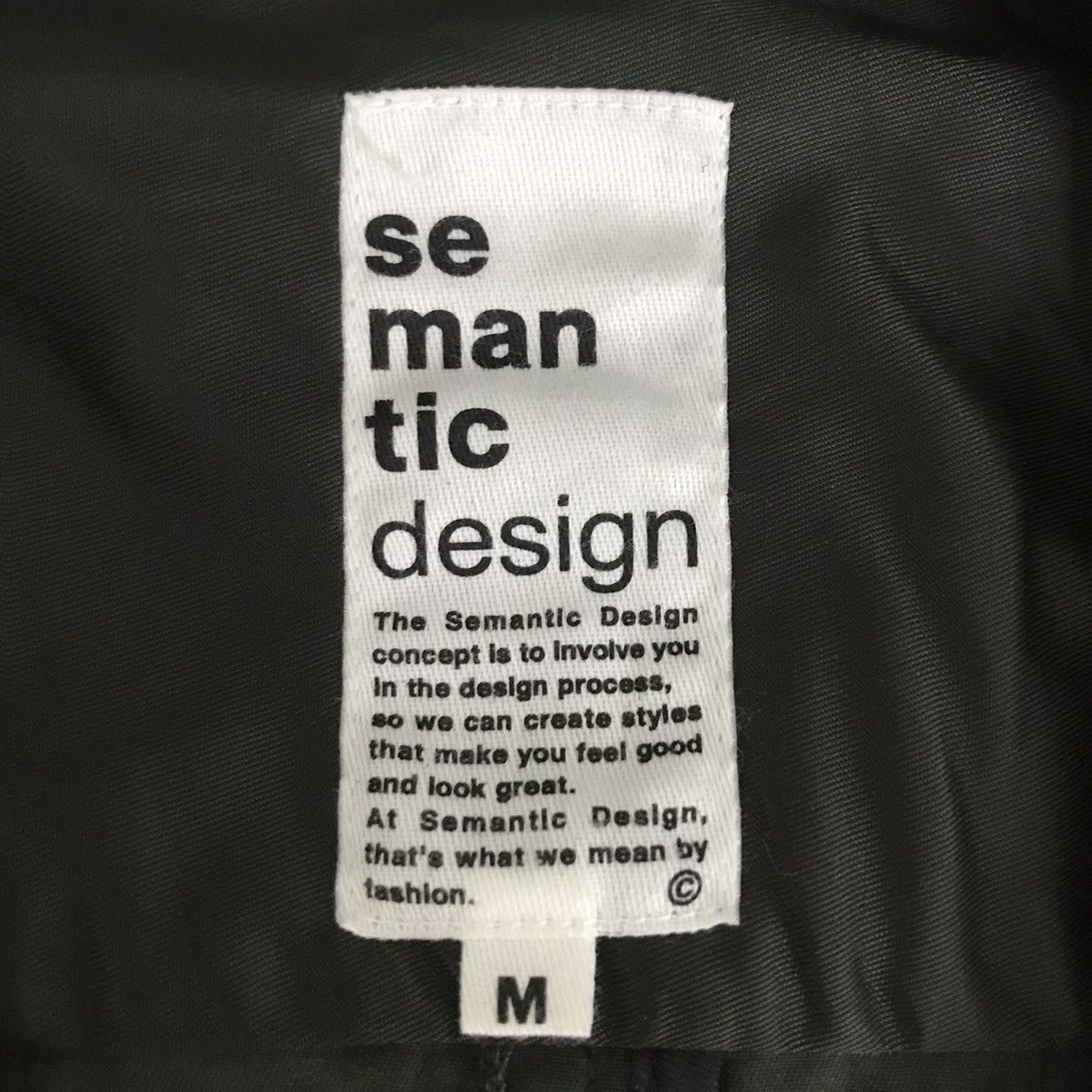 Japanese Brand SEMANTIC DESIGN Japanese Brand Punk Jacket Motorcycle Bike Size US M / EU 48-50 / 2 - 3 Thumbnail