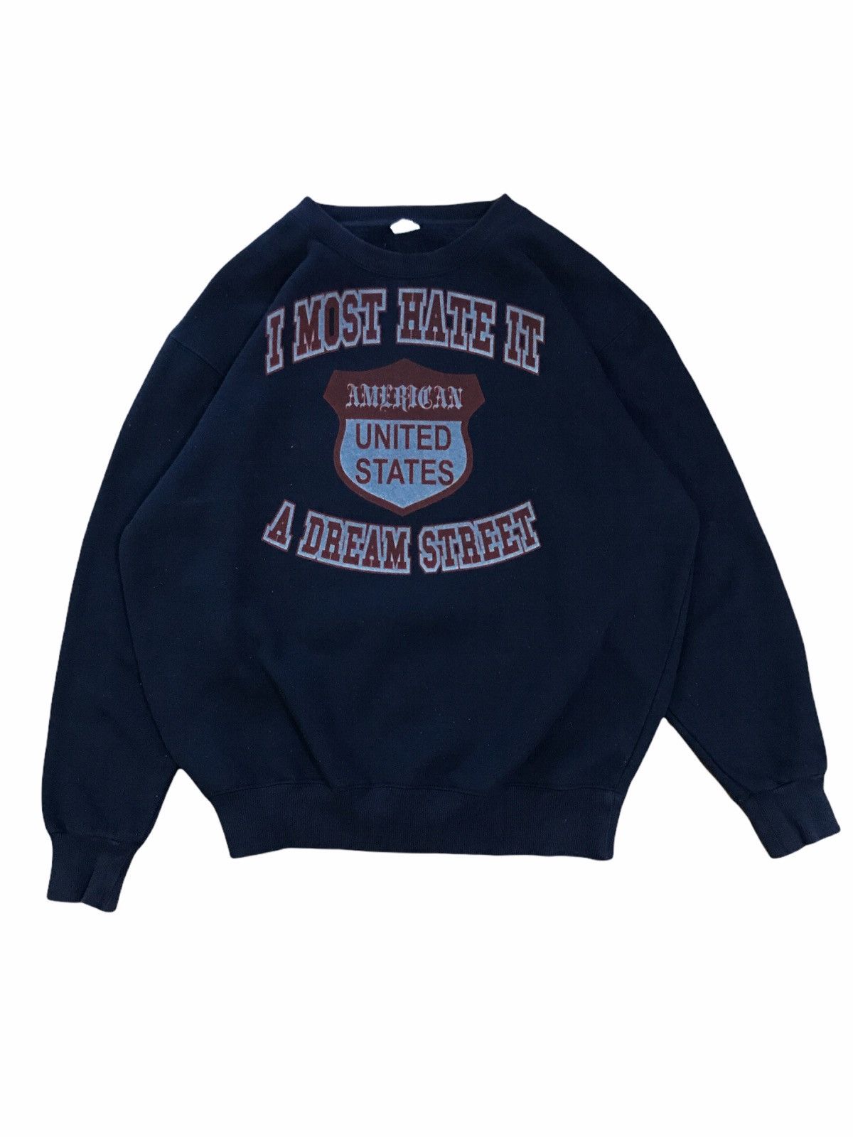 Vintage Vintage American United States I Hate It A Dream Street Size US M / EU 48-50 / 2 - 1 Thumbnail