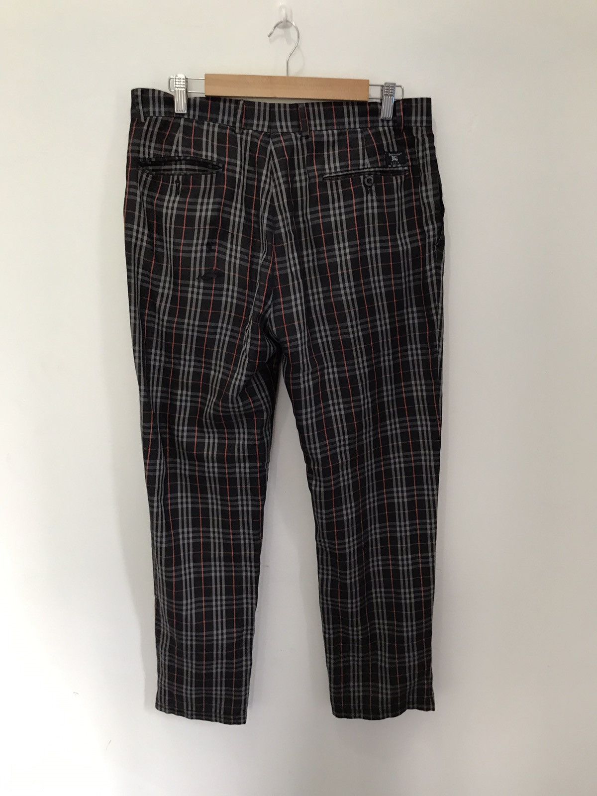 Burberry Vintage 90s Burberry Made in Portugal Nova Check Pants Size US 32 / EU 48 - 4 Thumbnail