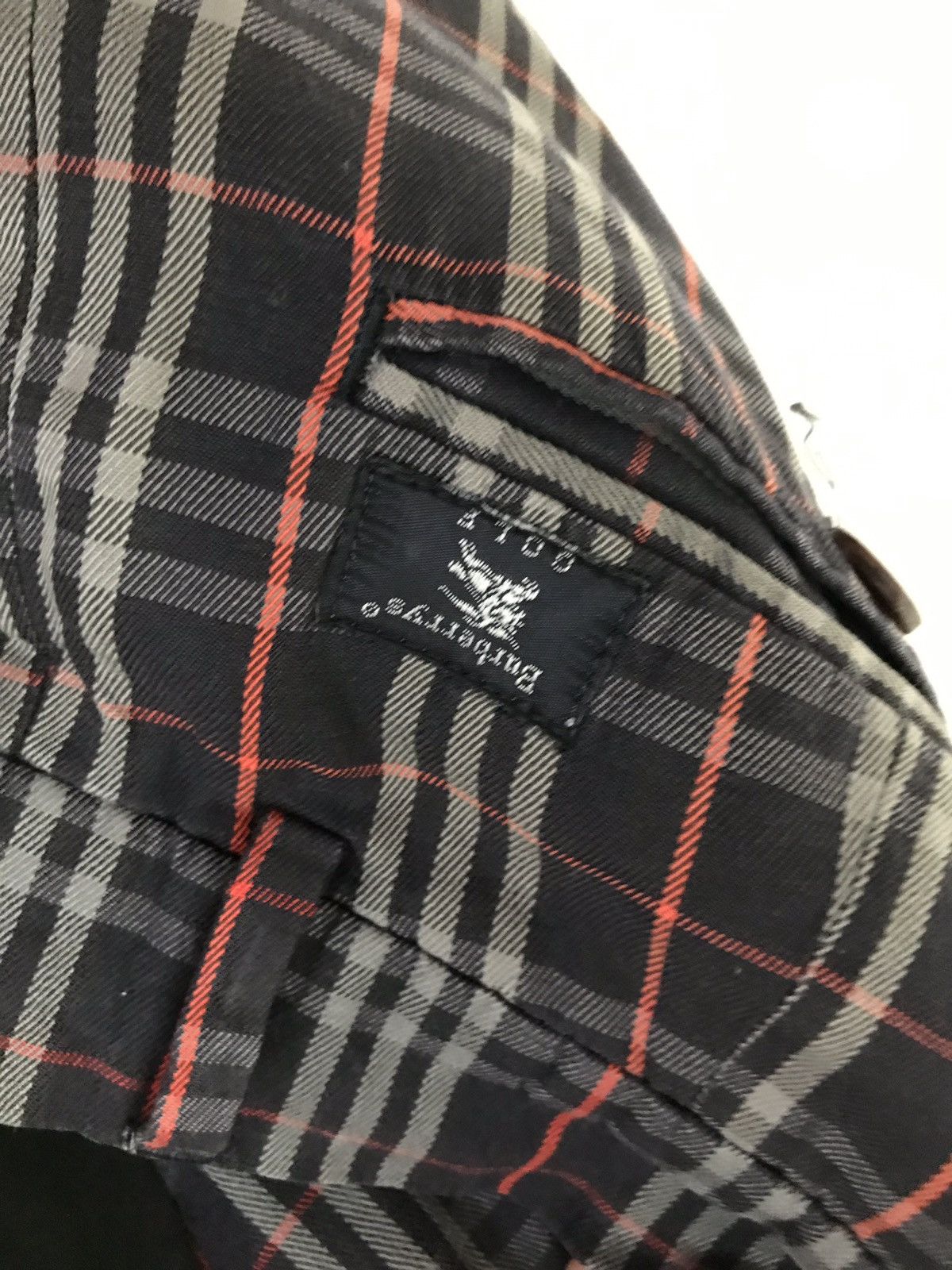 Burberry Vintage 90s Burberry Made in Portugal Nova Check Pants Size US 32 / EU 48 - 7 Thumbnail