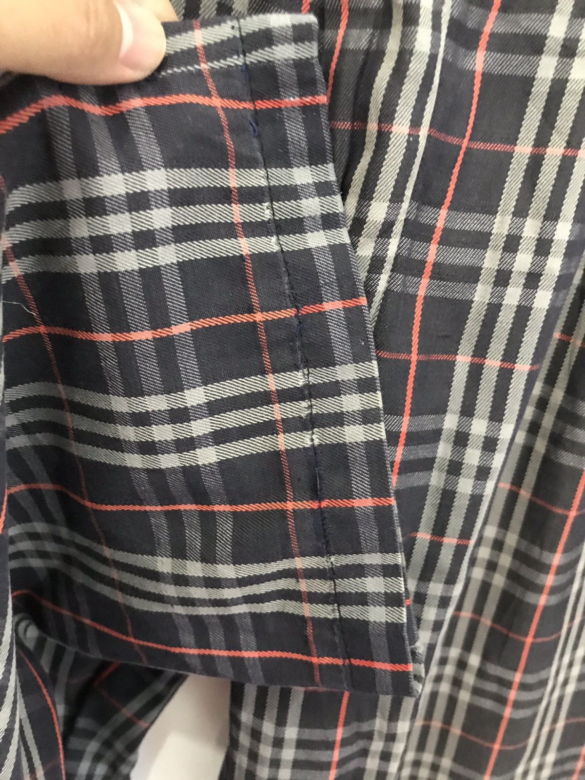 Burberry Vintage 90s Burberry Made in Portugal Nova Check Pants Size US 32 / EU 48 - 14 Thumbnail