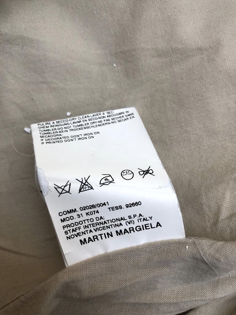Maison Margiela SS 2004 White Bomber Jacket Size US S / EU 44-46 / 1 - 6 Thumbnail