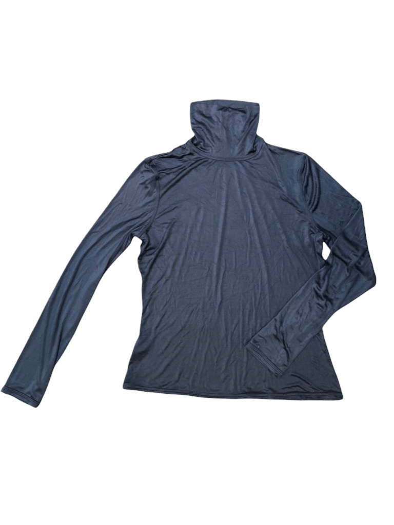 image of Jean Paul Gaultier Vintage Metallic Grey Rollneck, Men's (Size Small)