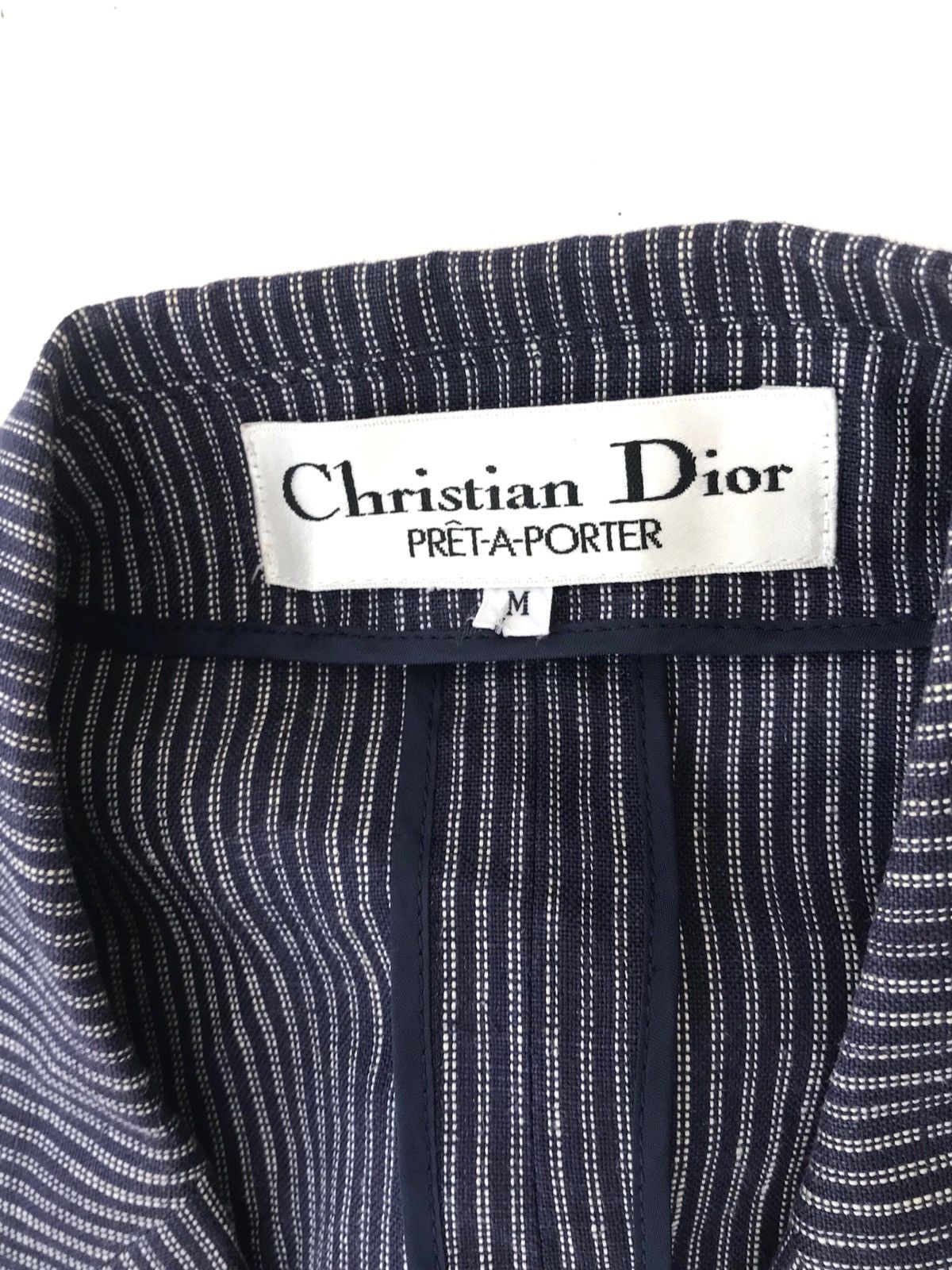 Christian Dior Monsieur Vintage Christian Dior Stripes Jacket Size US M / EU 48-50 / 2 - 5 Thumbnail