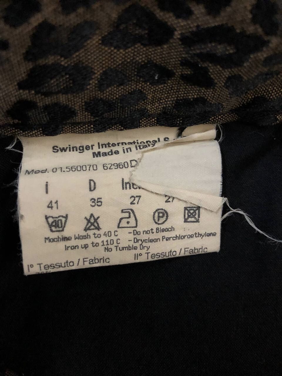 Fendi Vintage Authentic Fendi All Over Print Leopard Print Pants Size US 26 / EU 42 - 6 Thumbnail