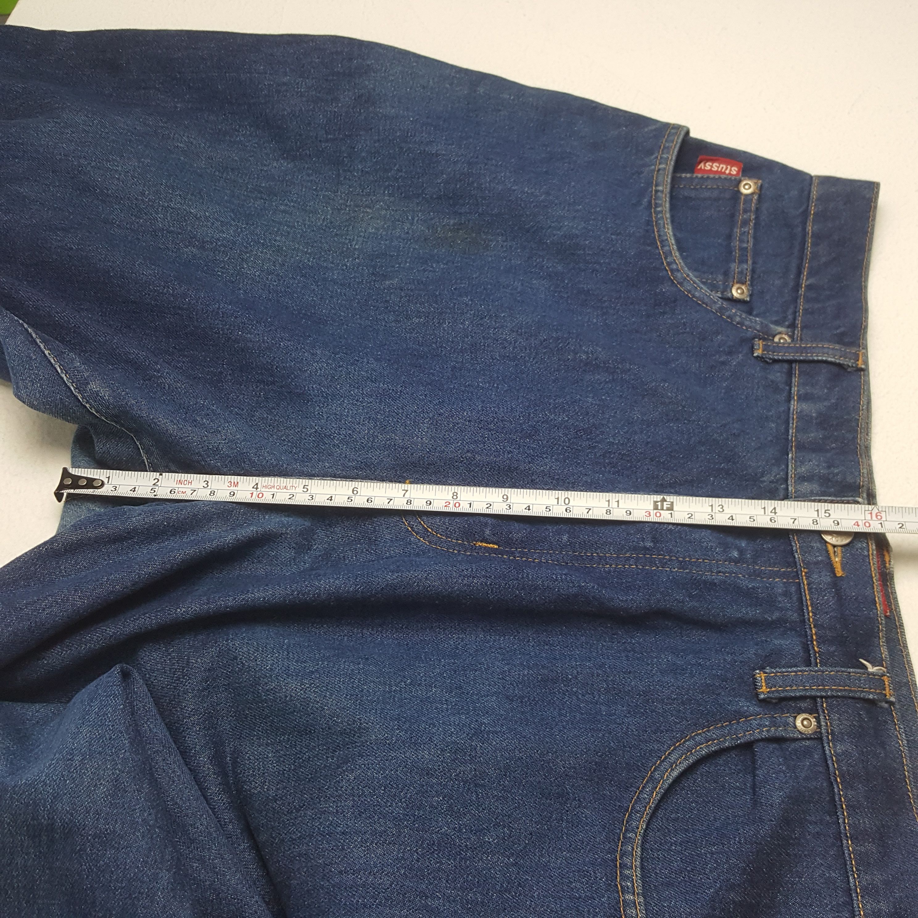 Stussy Vintage Stussy Custom Bug Art Style Denim Jeans Size US 39 - 8 Thumbnail