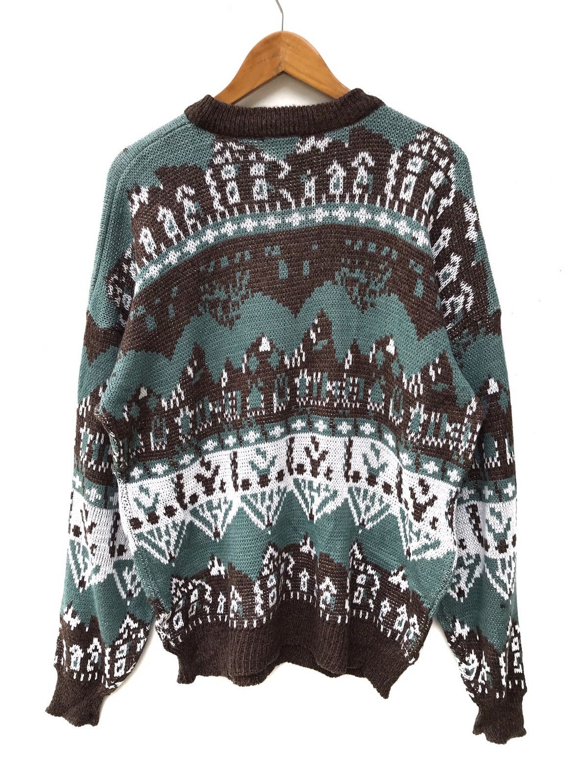 Valentino Vintage Valentino Hand Knit Sweater Size US L / EU 52-54 / 3 - 3 Thumbnail