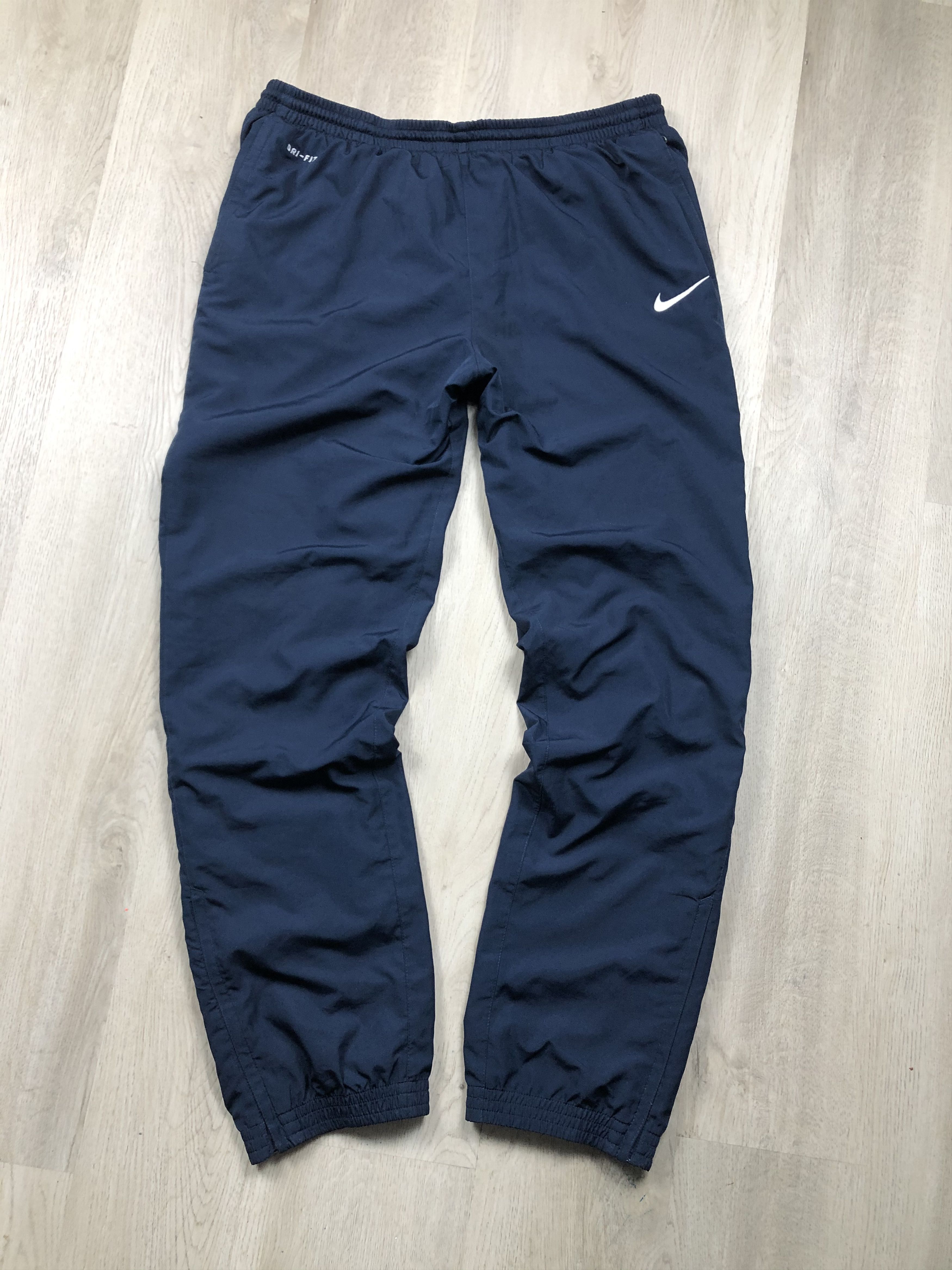 Nike × Vintage Nike Vintage Mens Nylon Pants Drill Y2K Size US 38 / EU 54 - 1 Thumbnail