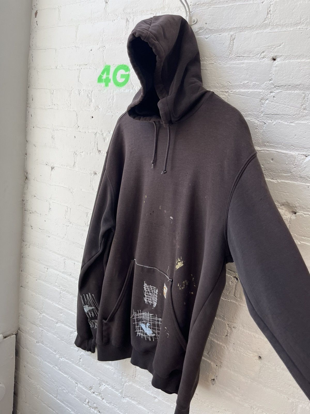 Carhartt × Vintage Vintage THRASHED Custom Carhartt PATCH WORK Hoodie XL XXL Size US XL / EU 56 / 4 - 3 Thumbnail