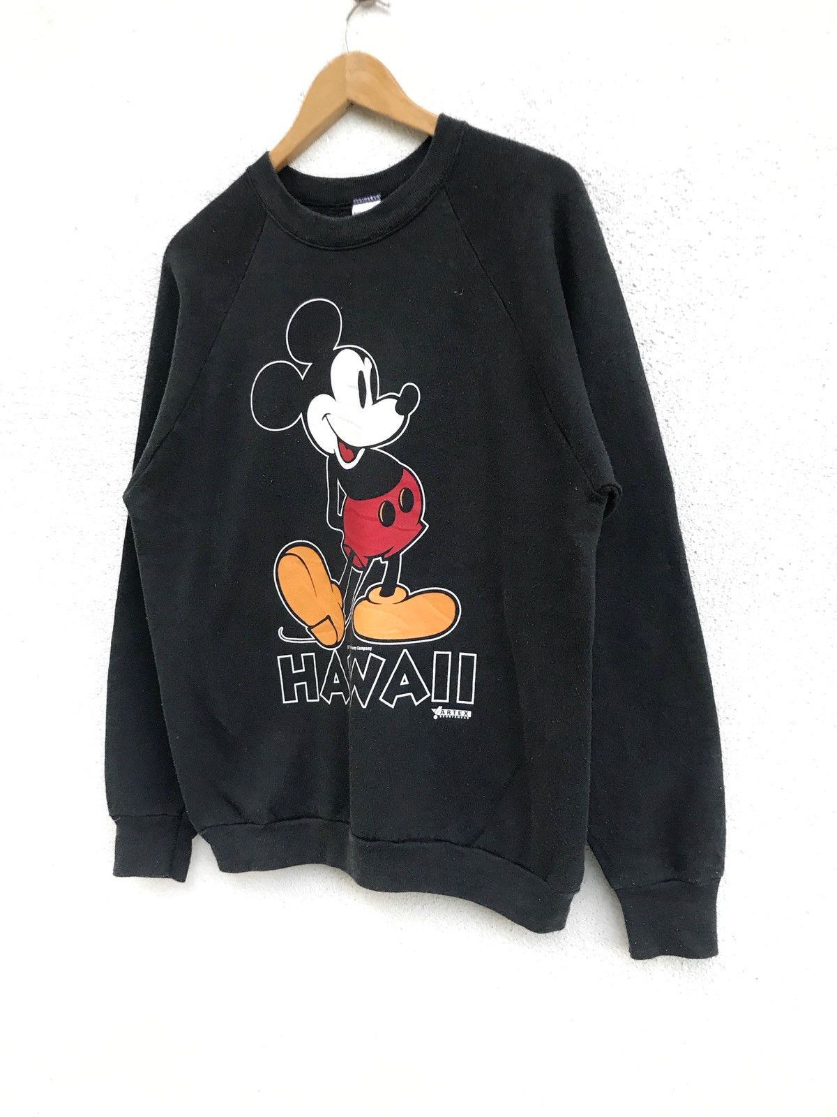Mickey Mouse × Vintage Vintage Mickey Mouse Hawaii Unisex Crewneck Sweatshirt Size US L / EU 52-54 / 3 - 3 Thumbnail