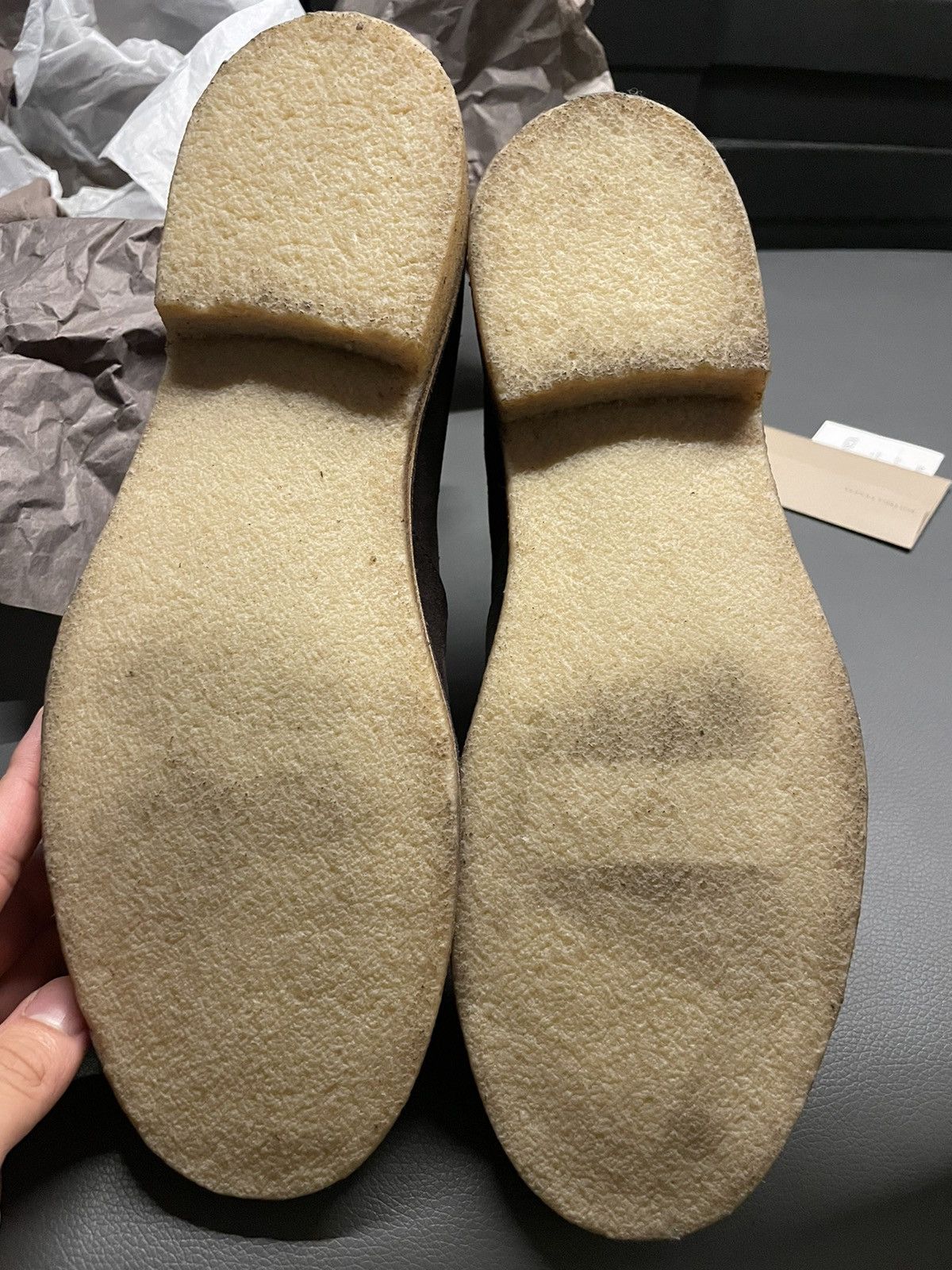 Bottega Veneta × Tomas Maier $1K+ Value Brand NEW Runway Classic Suede Chelsea Boots Size US 10.5 / EU 43-44 - 16 Thumbnail