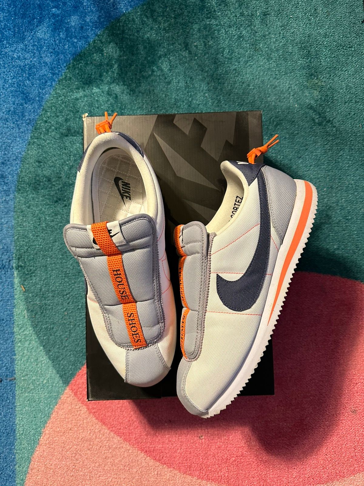 Pre-owned Kendrick Lamar X Nike Cortez Basic Slip On Kendrick Lamar Shoes In White