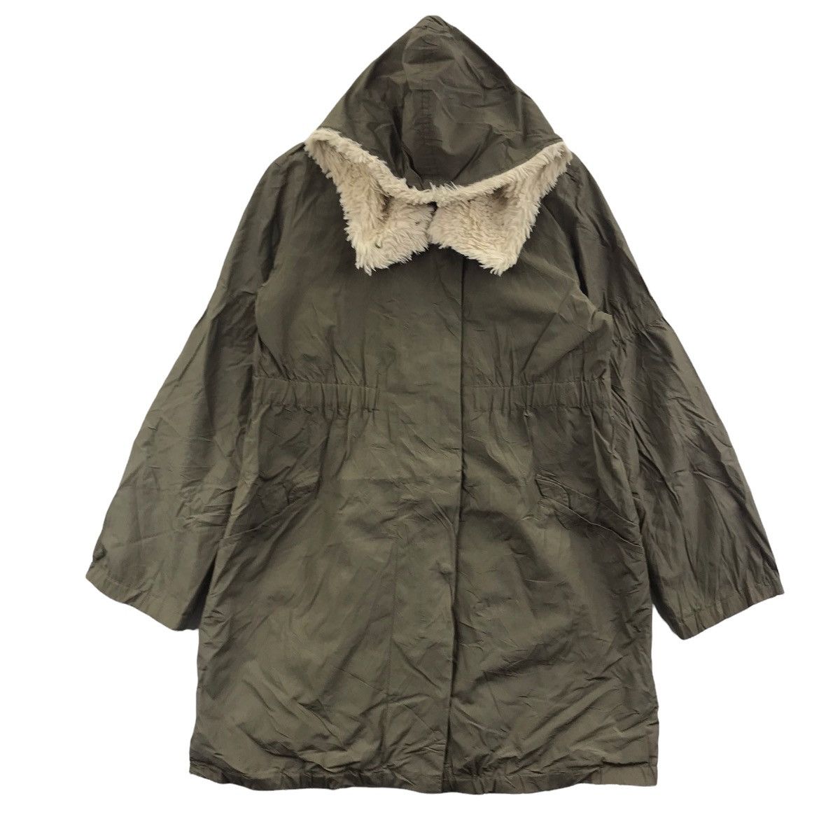 Uniqlo BALCONY And BED x UNIQLO Designer Green Long Coat Parka Size US M / EU 48-50 / 2 - 1 Thumbnail