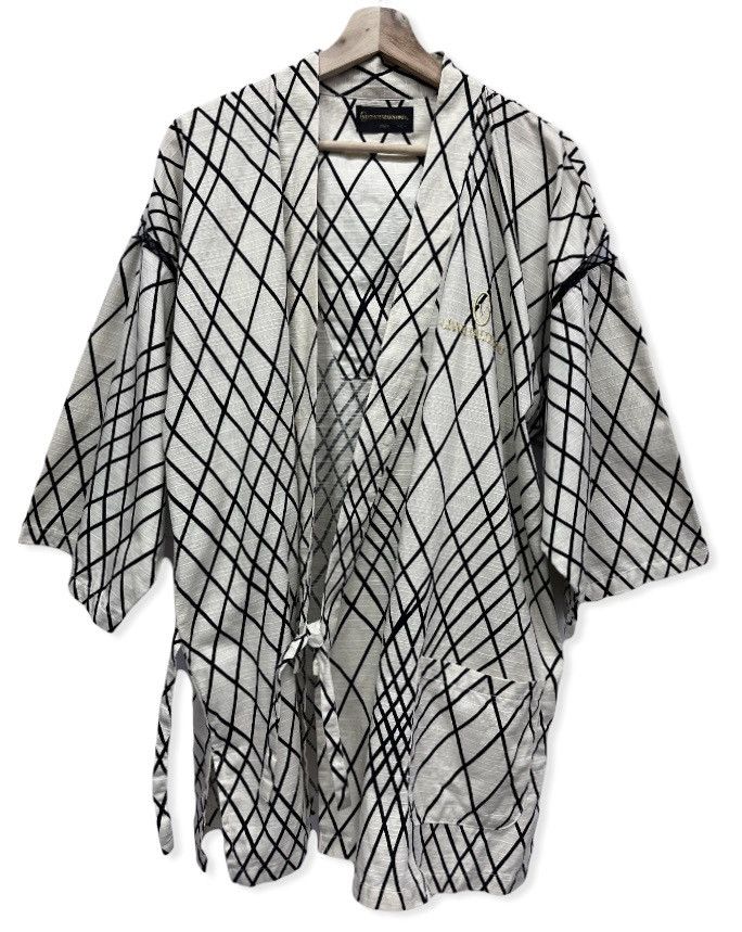 Gianni Valentino 90's GIANNI VALENTINO ITALY Cardigan Kimono Japanese Style Size US M / EU 48-50 / 2 - 3 Thumbnail