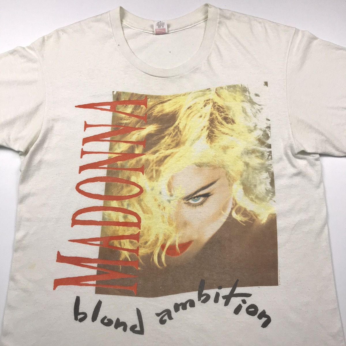 Band Tees × Vintage Rare Vintage MADONNA Blond Ambition promo tour t-shirt Size US XL / EU 56 / 4 - 3 Thumbnail