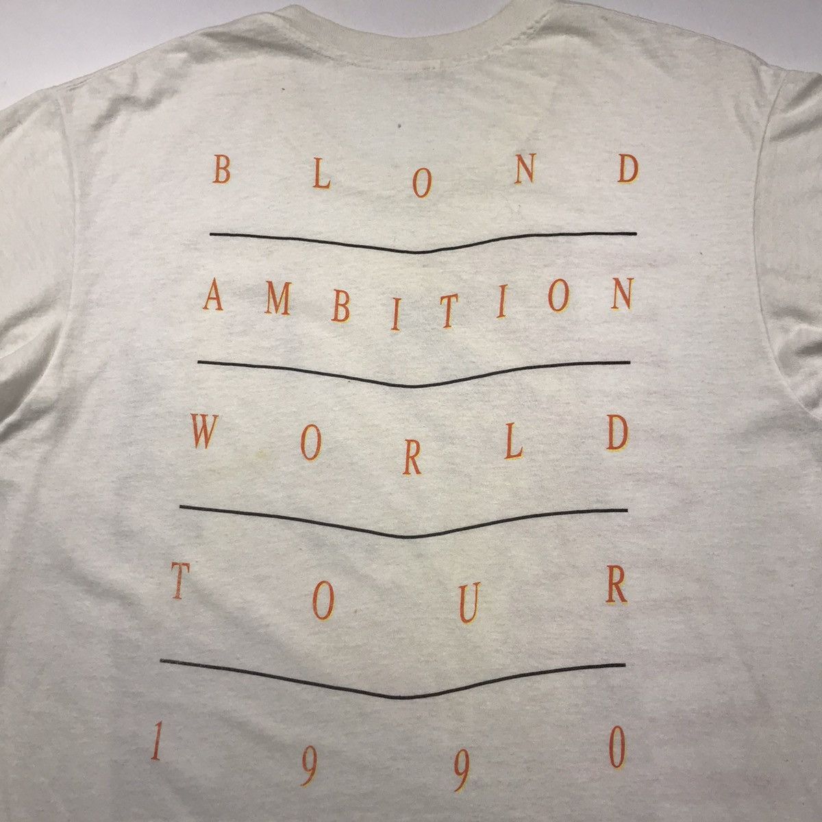 Band Tees × Vintage Rare Vintage MADONNA Blond Ambition promo tour t-shirt Size US XL / EU 56 / 4 - 4 Thumbnail