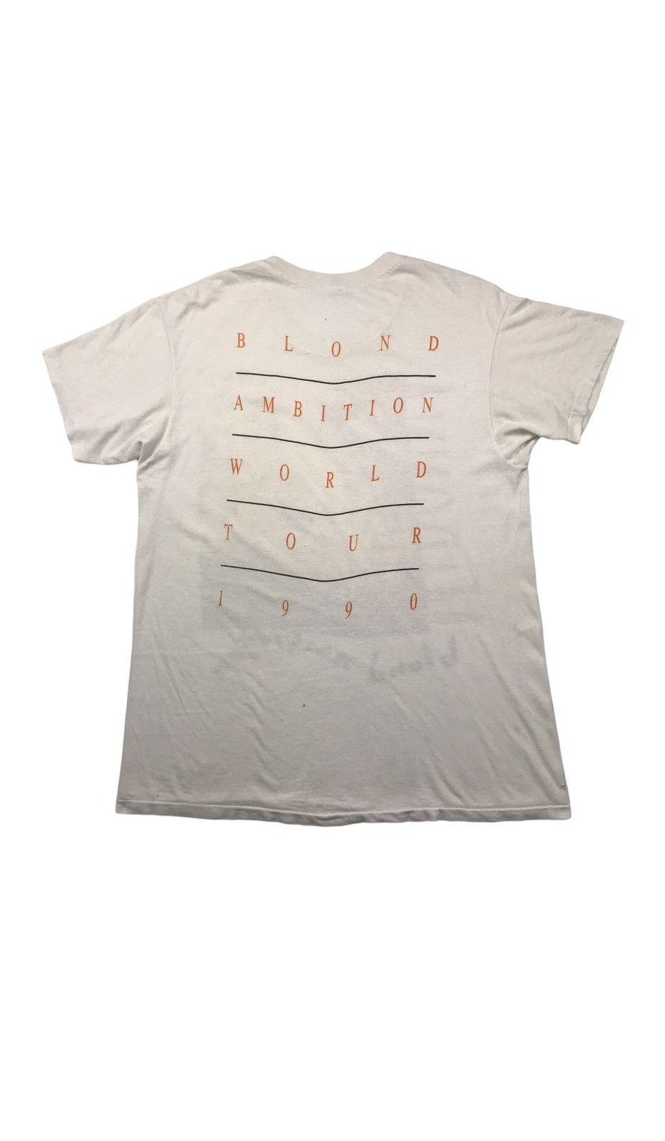 Band Tees × Vintage Rare Vintage MADONNA Blond Ambition promo tour t-shirt Size US XL / EU 56 / 4 - 2 Thumbnail