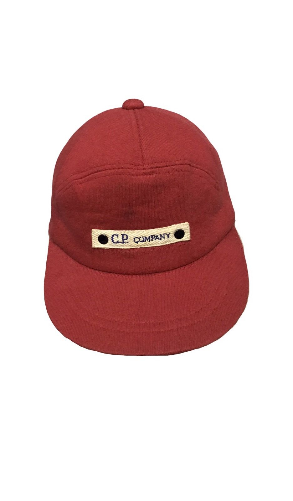 image of C P Company x Vintage C.p. Company Snap Back Cap / Hat in Red, Men's