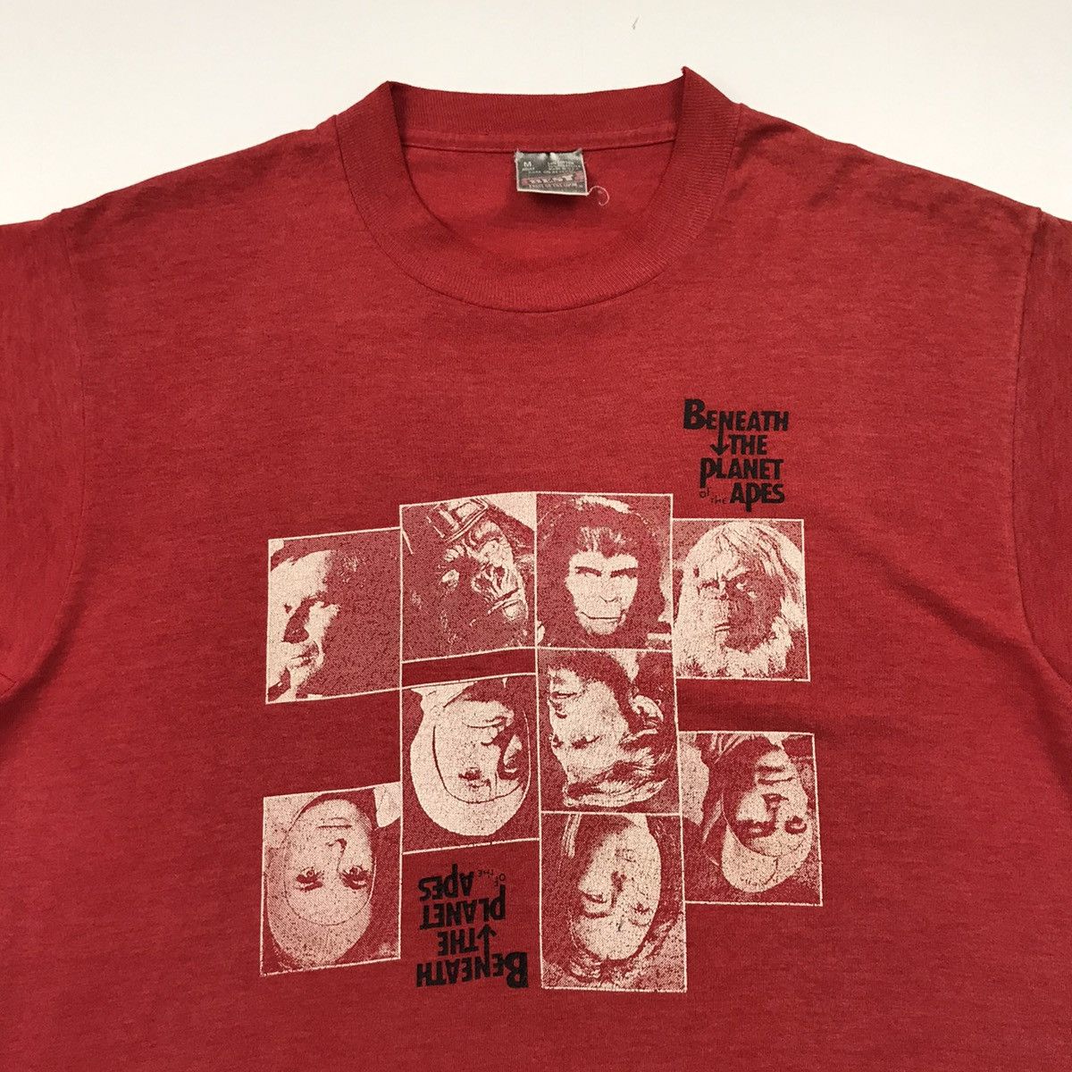 Vintage Rare Vintage PLANET OF THE APES movie promo t-shirt Size US M / EU 48-50 / 2 - 3 Thumbnail