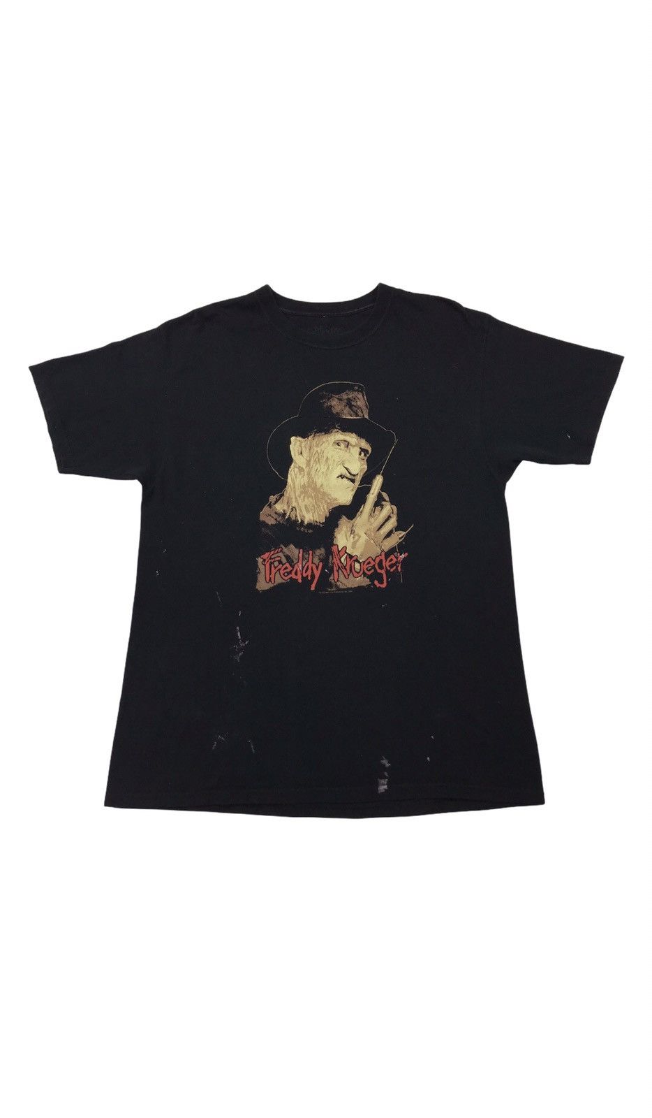 image of Expert Horror x Movie Freddy Krueger A Nightmare On Elm Street Horror Movie in Black (Size XL)