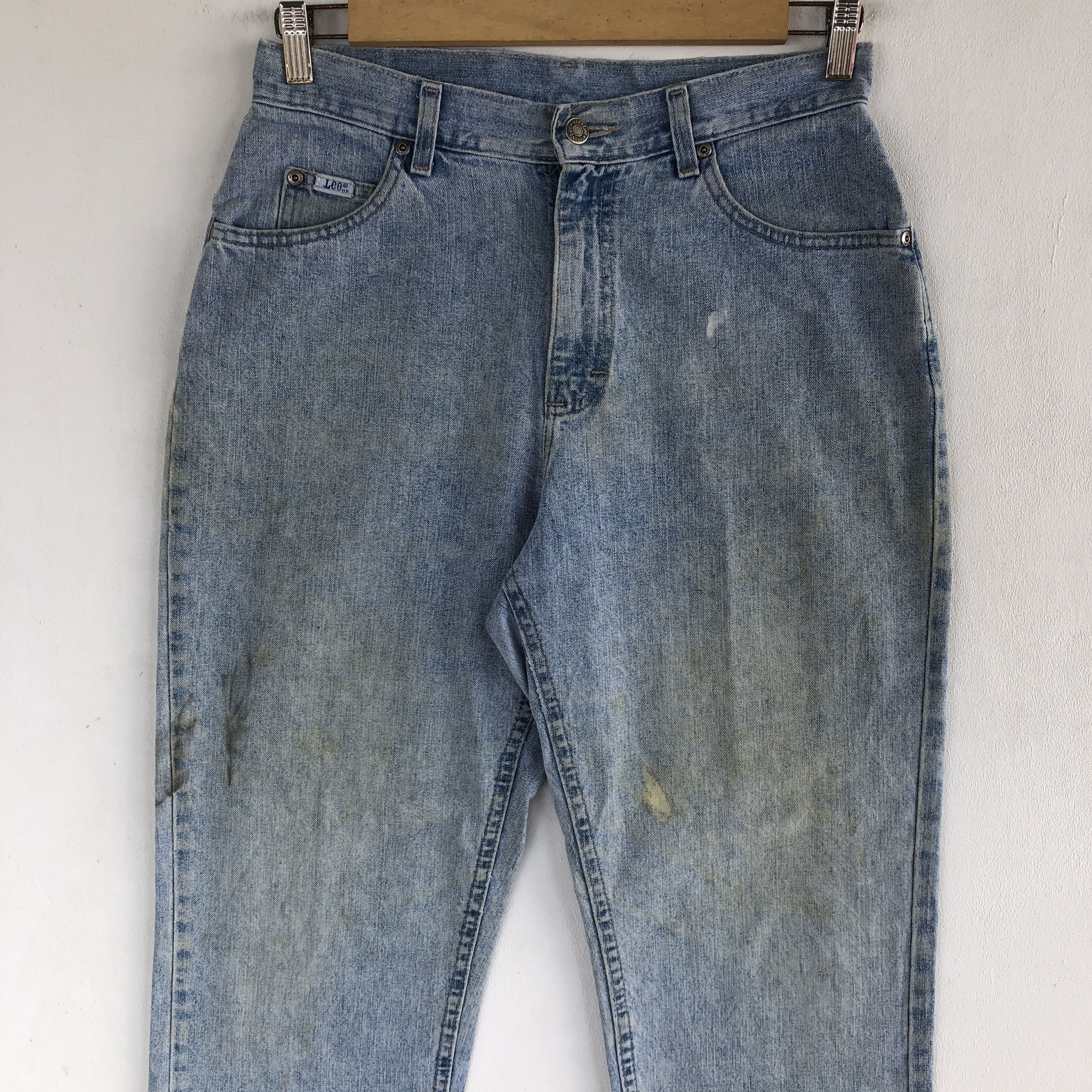 Lee Vintage 90s Lee Sun Faded Jeans Dirty Lee RustyDenim Size 28" / US 6 / IT 42 - 5 Thumbnail